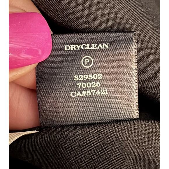 NWT Ann Taylor Black White Geometric Print Pencil Skirt Career Womens 8 (1566) - Picture 8 of 10